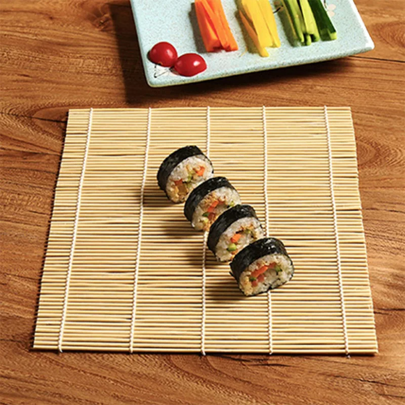 Bamboo white skin sushi roll